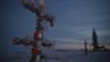 Wellhead equipment at a resource base for the Arctic LNG 2 project Russia's Gydan Peninsula on the Kara Sea. (filephoto)