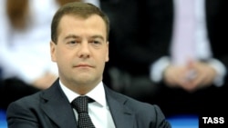 Russian President Dmitry Medvedev