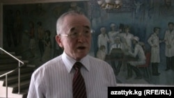 Ashiraaly Zurdinov, rector of the Kyrgyz medical academy, says he was simply following orders from the Ministry of Education.