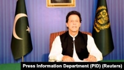 Pakistan's Prime Minister Imran Khan