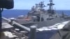 WATCH: U.S. Navy Releases Video Of Close Call With Russian Destroyer