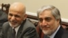 While Chief Executive Officer Abdullah Abdullah (right) is said to not be against engagement with Pakistan, he reportedly expected President Ashraf Ghani (left) to consult him before moving forward.