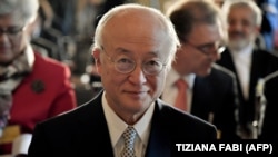 IAEA chief Yukiya Amano 