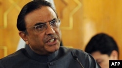 Pakistani President Asif Ali Zardari