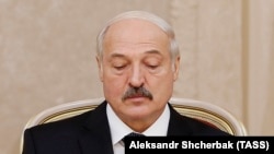 Belarusian President Alyaksandr Lukashenka (file photo)